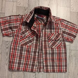 Plaid button up shirt